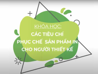 Các tiêu chí phục chế sản phẩm in cho người thiết kế Các tiêu chí phục chế sản phẩm in cho người thiết kế